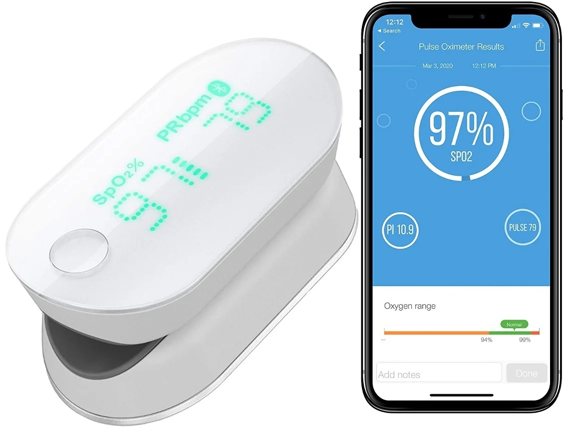 Oxímetro de pulso iHealth Air PO3M — PulseSense